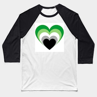 Aro heart in heart Baseball T-Shirt